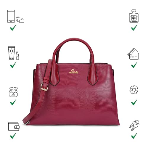 Image of Lavie Women's Liz Tallon Medium Satchel Bag | Satchel Handbag for Work | Ladies Purse | Stylish Shoulder Bag | Gift for Women