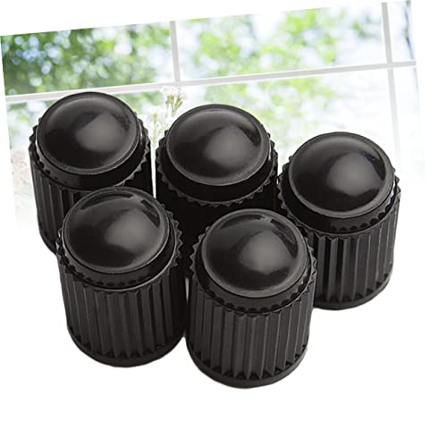 20 Und. Tapones de Válvula para Bicicleta Negro miniatura 6