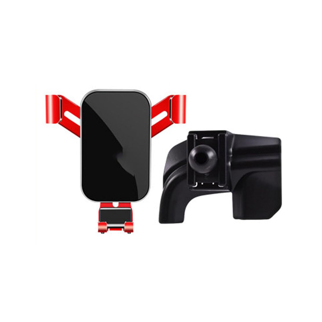 WGHNBNB Car phone holder,Compatible with Volvo XC40 2020–2024,Auto Parts,red