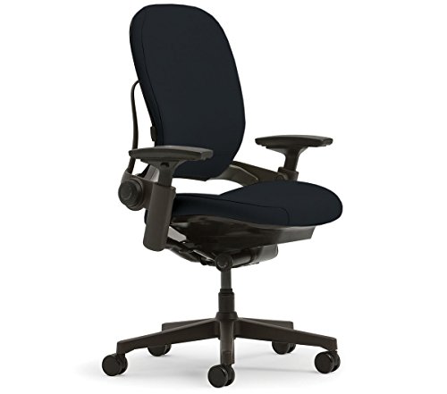 Steelcase Leap Chair V2 In Black Fabric
