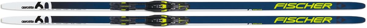 Fischer Unisex Aerolite-Skate-60 Adult Durable Stable Balanced Sport Lightweight Nordic Race Skating Snow Skis Without Bindings