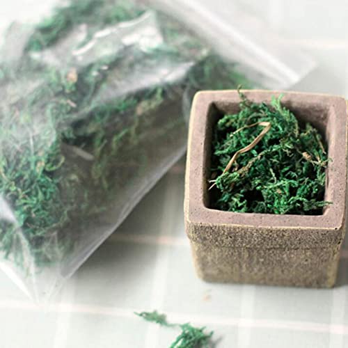 Homoyoyo Musgo artificial para plantas, grama verde falsa realista para peças centrais decoração de