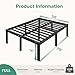 Novilla Full Size Bed Frame, 14 Inch Metal Platform Bed Frame Full Size with Storage Space Under Bed, Heavy Duty Steel Slat Support, Easy Assembly, No Box Spring Needed