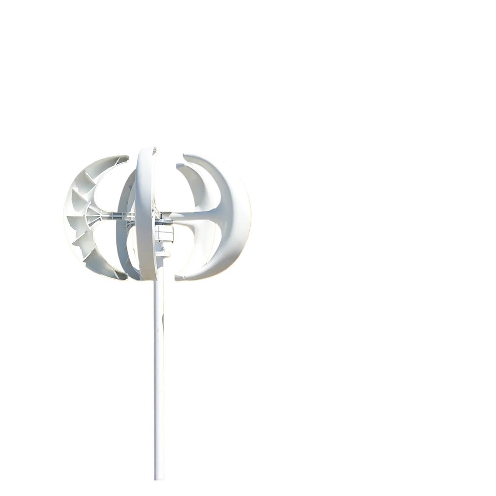 Joliane Bianco 2000W Vertical Wind Turbine 12V 24V 48V Vertical Axis Wind Nerator Small Windmill Free Energy For Home Use(,48V)
