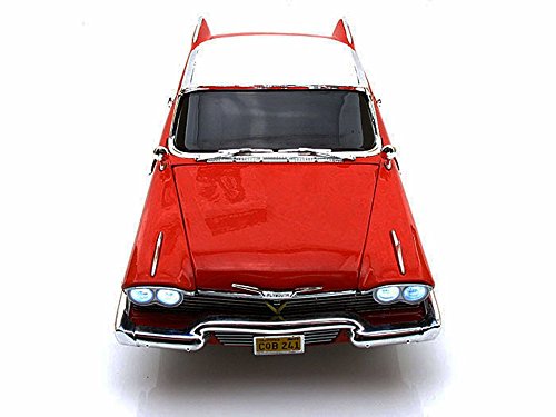 1958 Plymouth Fury "Christine" 1/18 By Autoworld Awss102 #TOP2