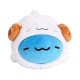 bugcatcapoo Lamb Costume Plush 8.3', Officially Licensed Adorable Sheep Character Collection, Cozy Home Companion, Ideal Valentine's Day Birthday Gift, Ultra-Soft Huggable Toy, Kawaii Merch