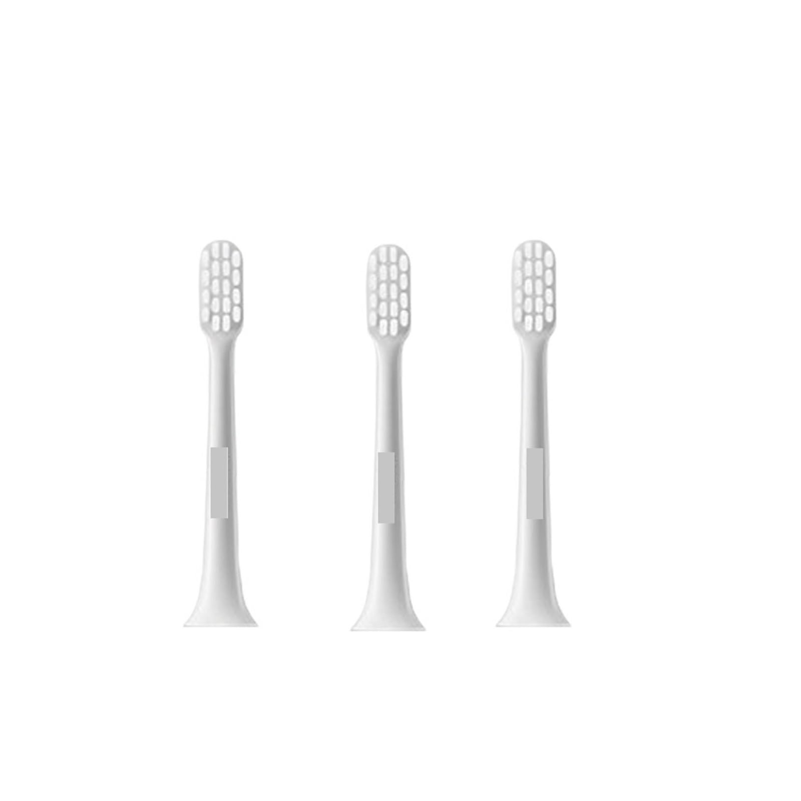 Testine morbide, compatibile con Xiaomi, T700 T500 | Set di testine in silicone per adulti, per spazzolatura quotidiana T300 e T100(Mijia T700 4PCS)