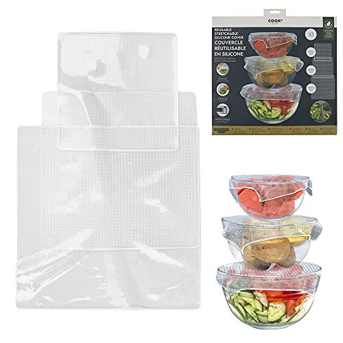 Cook Concept Coperchio in Silicone, Chiaro