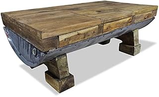 vidaXL Solid Reclaimed Wood Coffee Table 90x50x35cm Kitchen Office Furniture