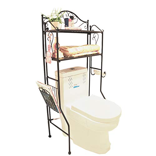fbartl - Estantería organizadora de baño y Inodoro (2 Niveles)