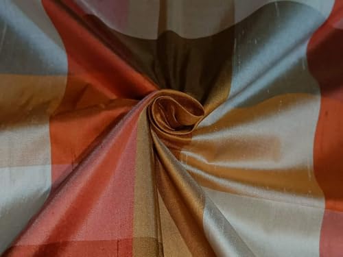 Tissu Dupioni 100 % pure soie 137 cm de large pour haute couture et rideaux