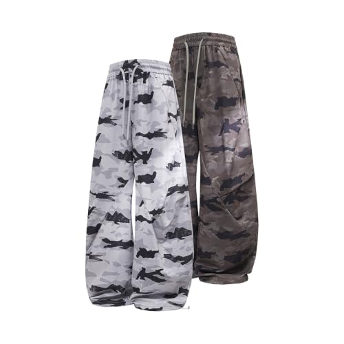 Pantalon de course ample femme camouflage pour bouger sans gêne - 5