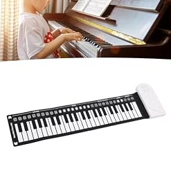 Clavier de Piano à Main électrique, Piano à Clavier à 49 Touches Permettant d'économiser de l'espace pour la Pratique – Image 5