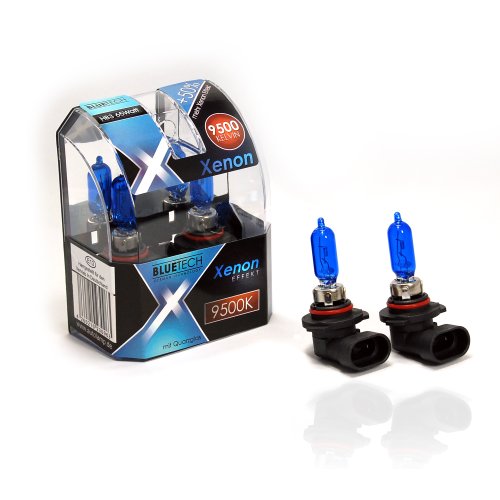 HB3 Lampen Bluetech 2 Stück 60W 9500K Xenon Effekt