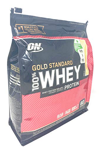 Optimum Nutrition Gold Standard 100% Whey Protein Vanilla Flavor 5.46 lb