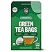 Organic Green Tea Bags | 100 Tea Bags | Eco-Conscious Tea Bags in Kraft Bag | by FGO
