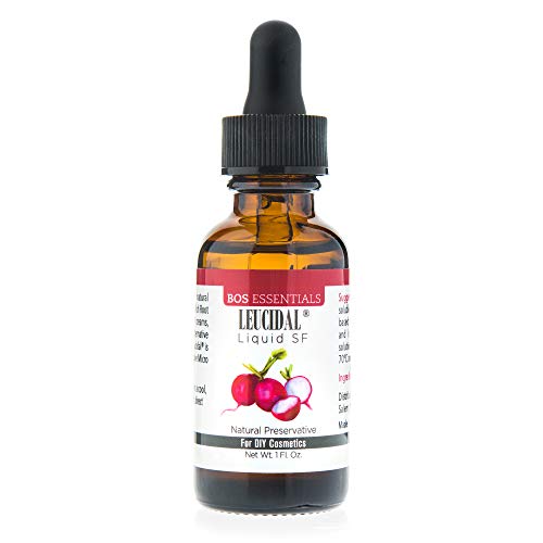 Leucidal Liquid SF | Natural Preservative for DIY serums, creams and lotions | Excellent for homemade hyaluronic acid and vitamin C serums