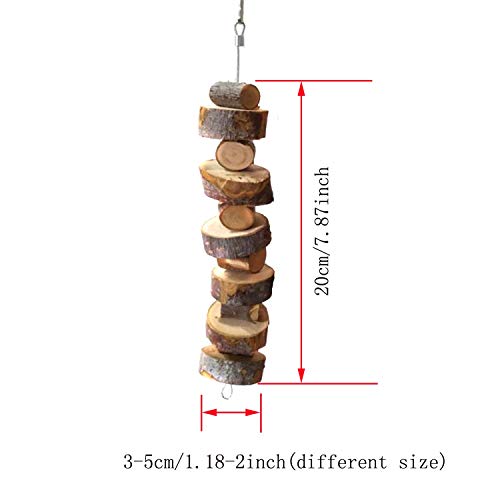 Small Animal Chew Toys Apple Wood Molar Sticks Improves Dental Health Toy For Suitable For Rabbits Chinchilla Hamsters Guinea Pigs Gerbils Mini Macaws Parrots And Other Small Animals 2 Pack #TOP3