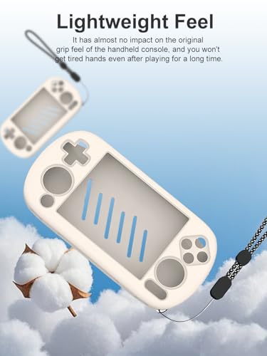 Coque silicone RG40XX H blanche - Protection console rétro durable - 4