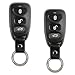 KeylessOption Keyless Entry Remote Control Car Key Fob Replacement for Elantra OSLOKA-360T (Pack of 2)