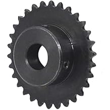 #25 Chain Drive Sprocket Wheel 40 Teeth 04C40T - 12mm Bore 1/4" Pitch For #25H Roller Chain with Set Screws bore 12mm
