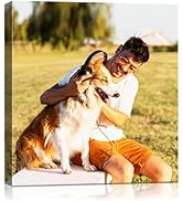 Canvas Prints with Your Photos (Framed 6x6) Personalized Canvas Pictures for Wall Art Digitally C...