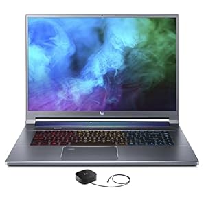 acer Triton 500 SE-16 Gaming & Business Laptop (Intel i7-11800H 8-Core, 64GB RAM, 2x8TB PCIe SSD (16TB), RTX 3070, 16.0″ 165Hz Wide QXGA (2560×1600), Fingerprint, WiFi, Win 11 Home)