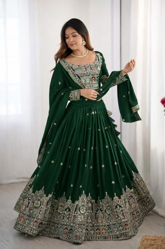 Image of Suppar Sleave Women's Embroidered Anarkali Gown with Dupatta | Traditional Ethnic Wear for Wedding Occasions