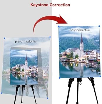 Drawing Projector, Art Projector for Tracing Drawing Painting, Portable Smart Tracing Painting Tool with Remote Control & Stand, WIFI and USB Connectivity for Image Transfer