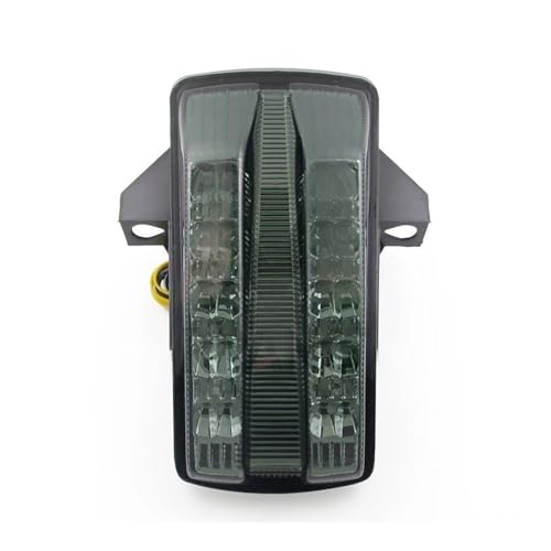 Feu arrière moto LED transparent avec clignotants intégrés pour Suzuki SV650 et SV1000