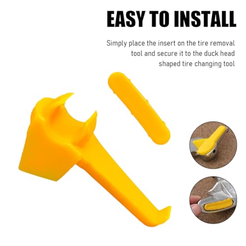 Image of Yourkar 6 PCS Car Tire Changer Insert, Tire Machine Tyre Mount Protector, Tyre Changer Mount Demount Head Duck Insert Rim Protector, Tire Machine Universal Car Accessories (6 PCS)