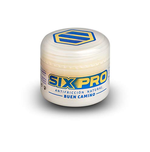SIXPRO ungüento antifricción peregrino, camino de Santiago, para ampollas en pies, en manos por los bastones, heridas por la mochila, senderismo, Buen camino, cosmético natural.