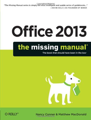 Télécharger Office 2013 – The Missing Manual PDF