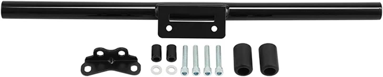 Motorcycle Black/Chrome Front Engine Guard Crash Bar for Harley Softail FXLRS FXLRST 2022-2023(Black)