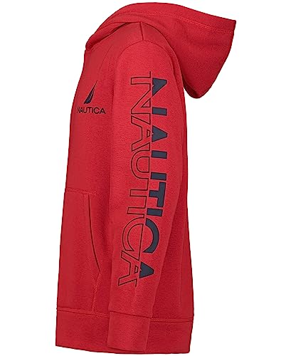 Image of Nautica Boys' Pullover Fleece Hoodie Sweatshirt