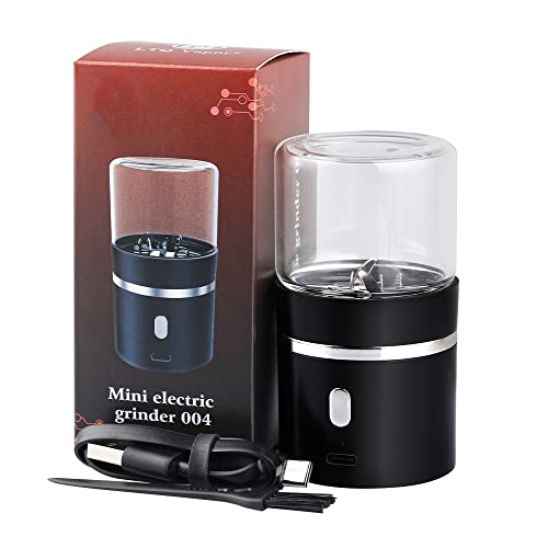 Spacenight Electric Herb Grinder, Usb-Rechargeable, 1.7Oz Glass Herb Chamber - Ideal For Everyday Carry #TOP6