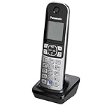Panasonic KX-TGA681EXB Mobilteil für KX-TG68xx Serie inkl. Ladeschale schwarz