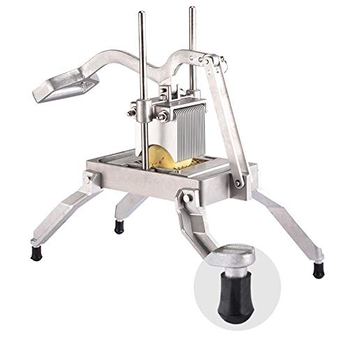 Yuewo Multifunctional Aluminum Die-Casting Fruit Slicer Manual Fruit And Vegetable Slicer Vegetable Cutting Machine Onion Slicer (A) #TOP7