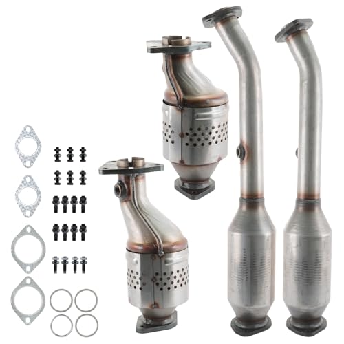 AParts 16399,16400,16467,16468 Catalytic Converter Kit for Nissan Pathfinder 2005-2012, Frontier 2005-2019, Xterra 2005-2015, NV1500/NV2500 2012-2017, Suzuki Equator 2009-2012;