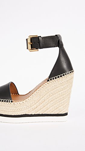 See By Chloe Women's Glyn Wedge Espadrille, Nero, Black, 6 Medium Us #TOP5