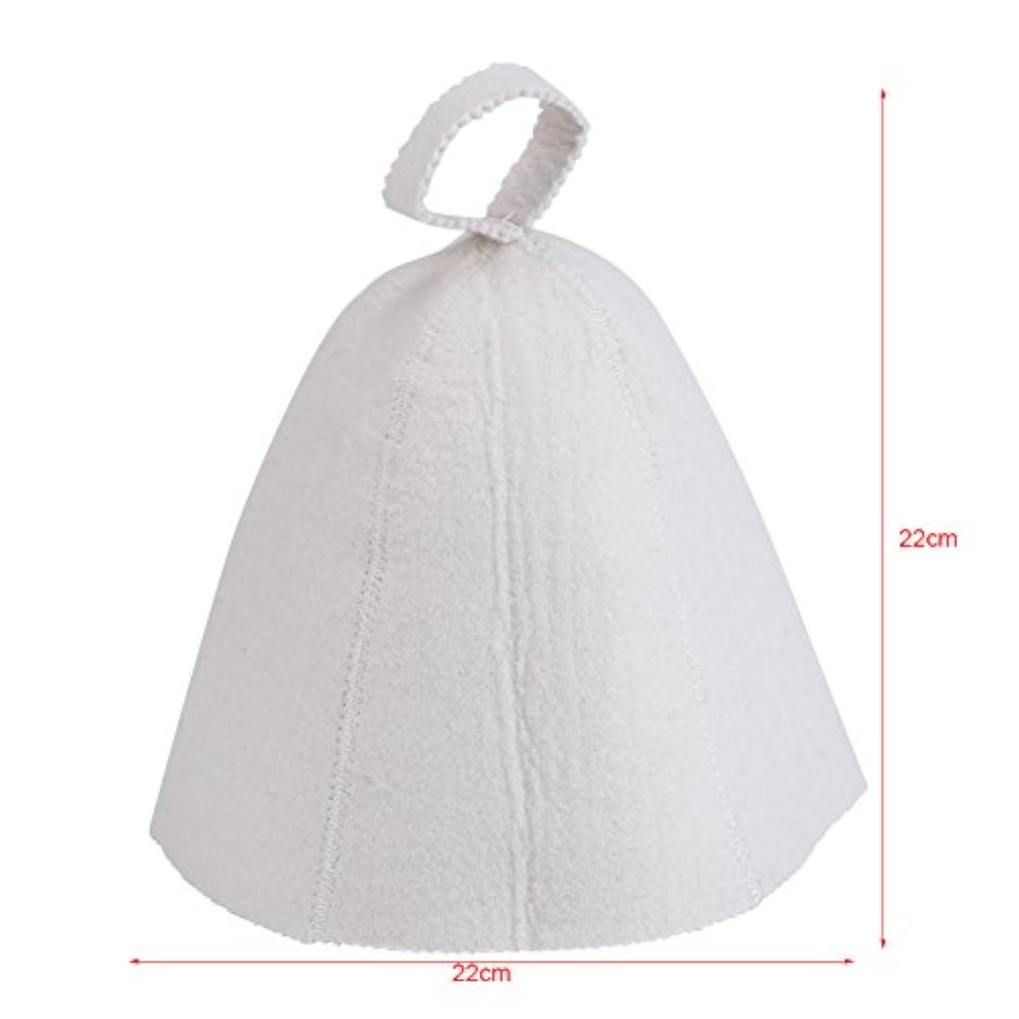 Felt Sauna Hat for Comfortable Protection
