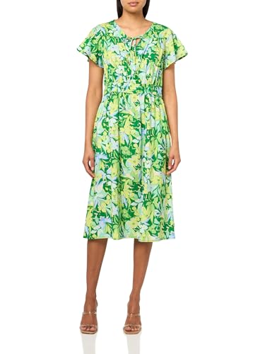 Stella Parker Women's UPF Summer Dress – Casual Travel Outfit, Resort Wear Sundress, Cover-Up, Vacation Dress, Envy Multi, Small
