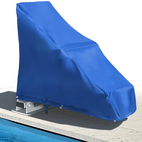 Funda Protectora para Silla Elevadora de Piscina Azul miniatura 1