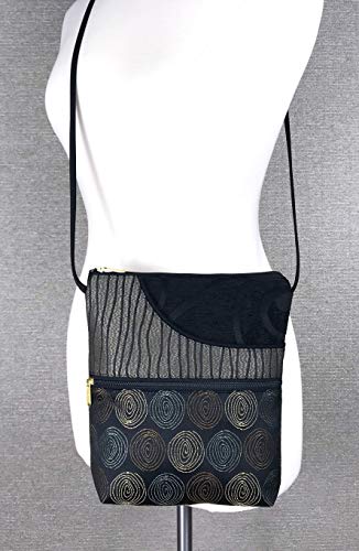 Danny K. Women's Tapestry Bella Purse Crossbody Handbag, Adjustable Cord, Handmade in USA (Getty/Gravity)