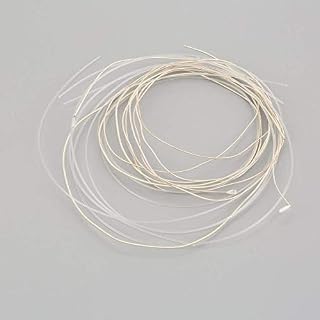 WJSW Ensemble Cordes en Nylon Transparent et argenté pour Guitare Classique Classique 1M 1-6 E B G D A E, Ensemble d… - Les Beatles, Paul McCartney, John Lennon, RIngo Starr, George Harrison