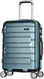 Olympia U.S.A. Nema 22-inch Carry On Luggage Expandable Lightweight Hardside Double 4 Wheel Spinner Suitcase with TSA Lock and Hidden Laptop Compartment
