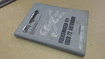 Hardcover Volkswagen 411 1968-72 Autobook Book
