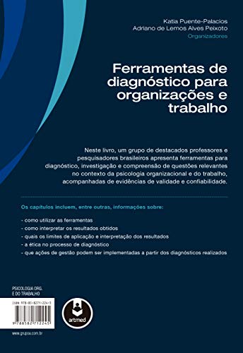 Ferramentas de Diagnóstico para Organizações e Trabalho: Um Olhar a Partir da Psicologia