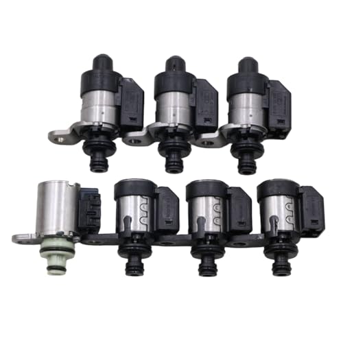 7pcs RE5R05A Transmission Solenoid Set Compatible with Nissan Infiniti Hyundai Kia Datsun 2002-2013 7X Transmission Solenoids by Xetilmo - Used condition - US$35.47