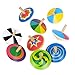 WFF Spielzeug Bunter hölzerner Spinning Top, sichere ungiftiges Holz Spielzeug kreative Handarbeit Glatte Oberfläche Holz-Spielzeug-Kindergarten Spielzeug Spaß-Geschenk (Color : 3set)